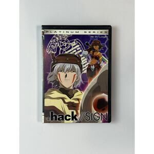 DVD .hack// SIGN Volume 1: Login English / Japanese Bandai Entertainment - 2003
